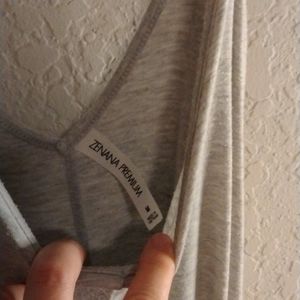 Grey romper type dress